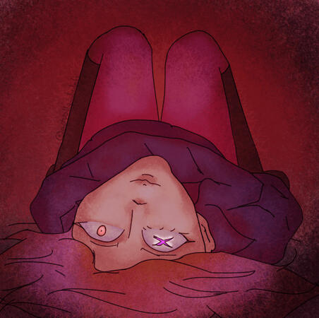 Sophie Lying Down (Main OC)